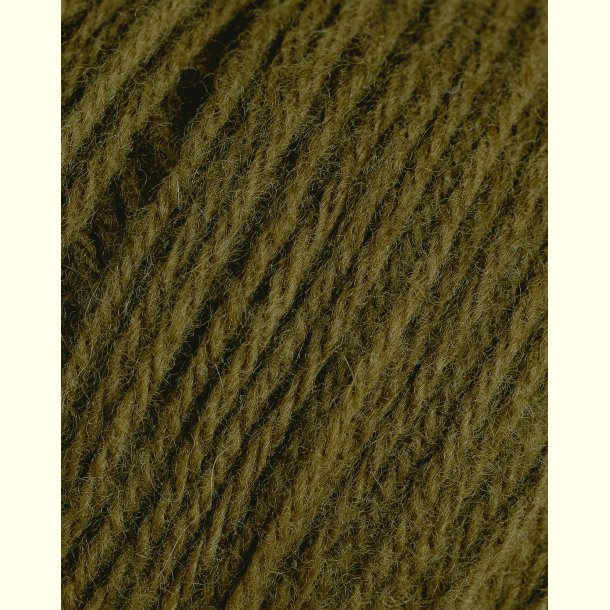Rauma - Lun Merino - Merino uldgarn - Gr�n Okker 2568790 - 25g