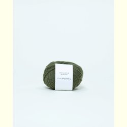 Rauma - Lun Merino - Merino uldgarn - Skovgr�n 2568791 - 25g