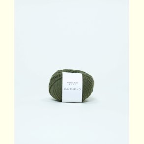 Rauma - Lun Merino - Merino uldgarn - Skovgr�n 2568791 - 25g