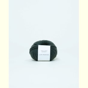 Rauma - Lun Merino - Merino uldgarn - Dyb Gr�n 2568793 - 25g