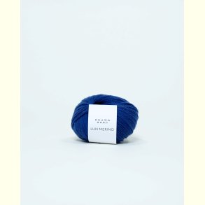 Rauma - Lun Merino - Merino uldgarn - Dyb Bl� 2568796 - 25g