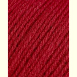Rauma - Lun Merino - Merino uldgarn - R�d 2568798 - 25g