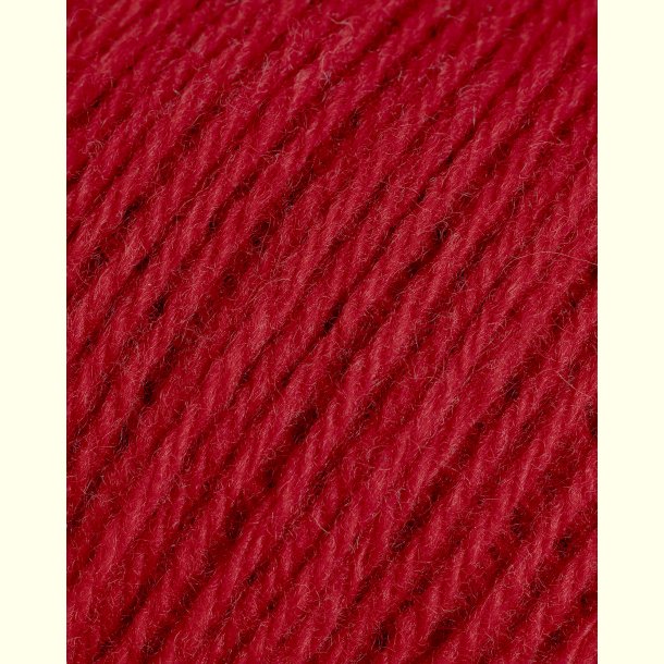 Rauma - Lun Merino - Merino uldgarn - R�d 2568798 - 25g