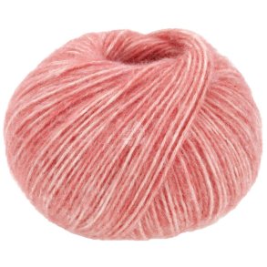 Lana Grossa - Natural Alpaka Pelo - bomuld/alpaca/merino uldgarn - Laks meleret (0016) - 50g