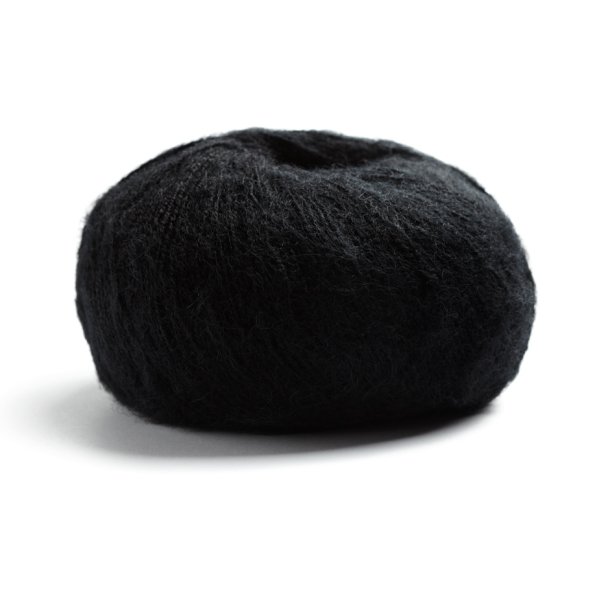 Lamana - Cusi alpaca uldgarn - Black 01 - 50g