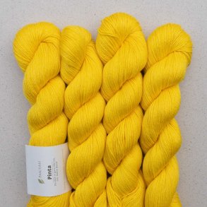Pascuali - Pinta - silke/ramie/merino uldgarn - Lemon (116) - 50g