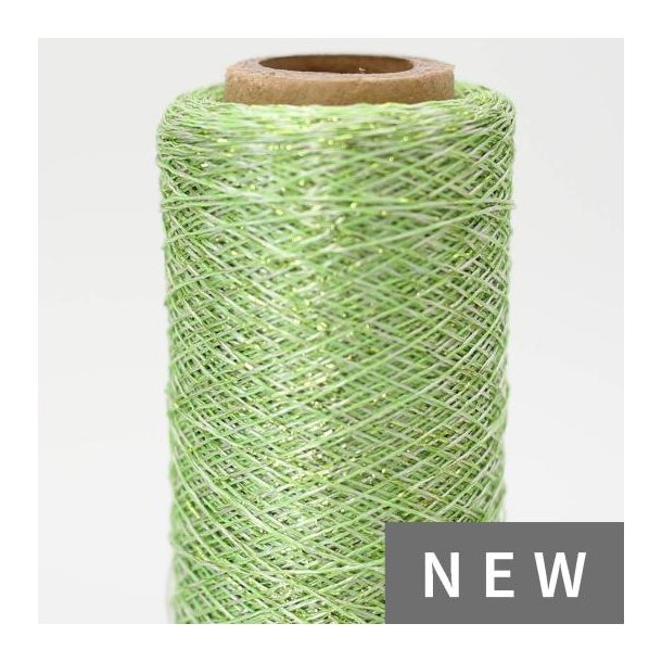 Kremke Soul Wool - Stellaris - effektgarn - Light Green Gold (212) - 25g