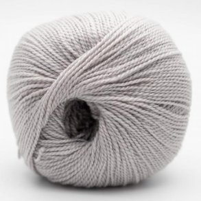 BC Garn - Semilla Silkbloom GOTS - Uld/silke garn - Light Grey (028) - 50g