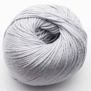 Kremke Soul Wool - Morning Salutation Vegan - bomuld/lyocell garn - Light Grey (15) - 50g