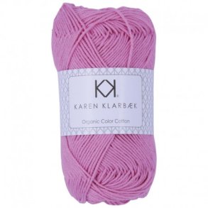 Karen Klarbk - 8/4 kologisk bomuldsgarn - Light Pink 0051 - 50g