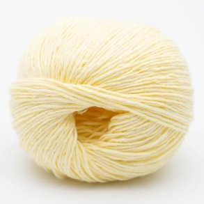BC Garn - Allino - h�r/bomuldsgarn - Light Yellow (24) - 50g