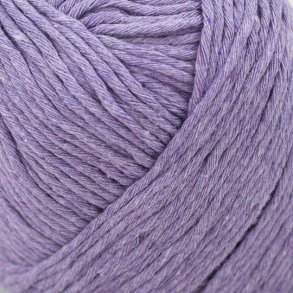 *Kremke Soul Wool - Karma Cotton - Recycled bomuldsgarn - Lilla (20) - 50g