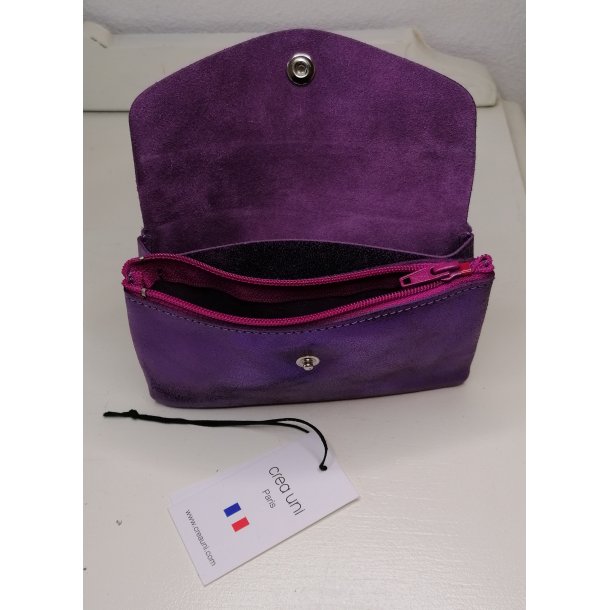 Cr&eacute;a Uni - Paillet pung - Lilla