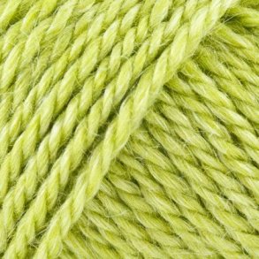 Onion Garn - No.6 Organic Wool + Nettles - uld/nldefiber garn - Lime 624 - 50g