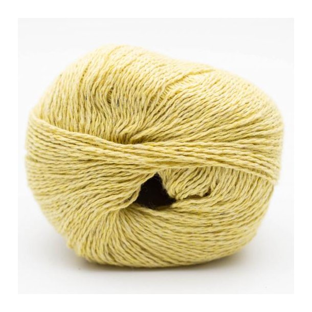Kremke Soul Wool - Reborn Denim Uni - recycled bomuldsgarn - Lime Grn (144) - 50g