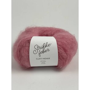 Strikkefeber - Fluffy Mohair - Mohair/uld garn - Lollipop 263 - 50g