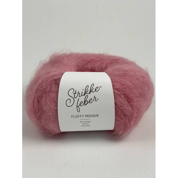 Strikkefeber - Fluffy Mohair - Mohair/uld garn - Lollipop 263 - 50g