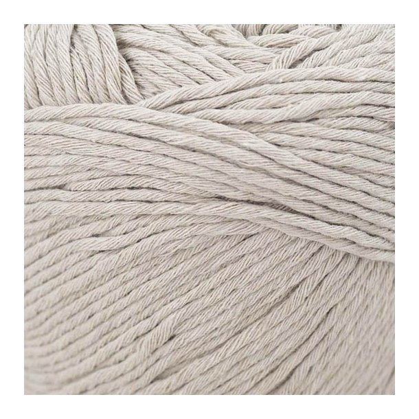 *Kremke Soul Wool - Karma Cotton - Recycled bomuldsgarn - Lys Beige (22) - 50g