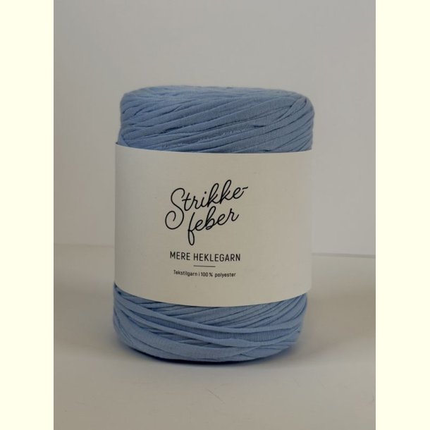 Strikkefeber - Mere Garn - H�klegarn - Lysbl� 12 - 400g