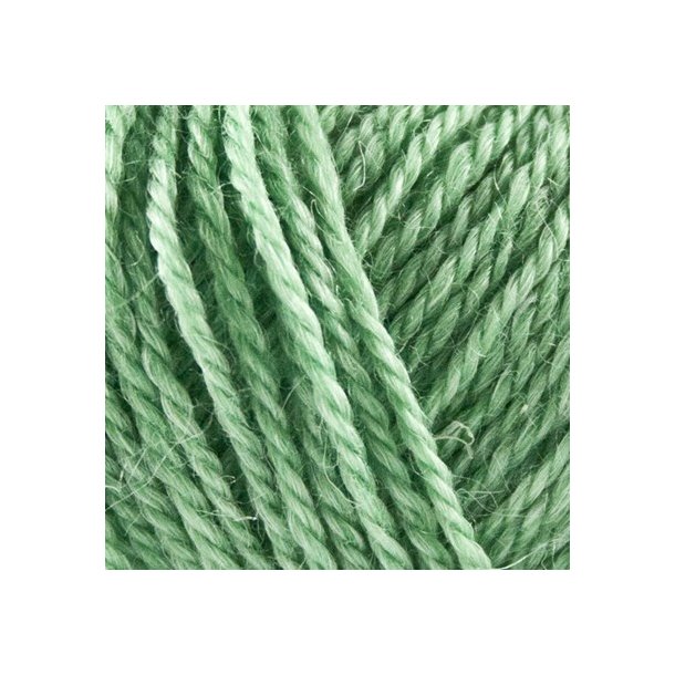 Onion Garn - No.3 Organic Wool + Nettles - uld/nldefiber garn - Lys Grn 1114 - 50g
