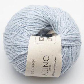 BC Garn - Allino - h�r/bomuldsgarn - Lysebl� (29) - 50g