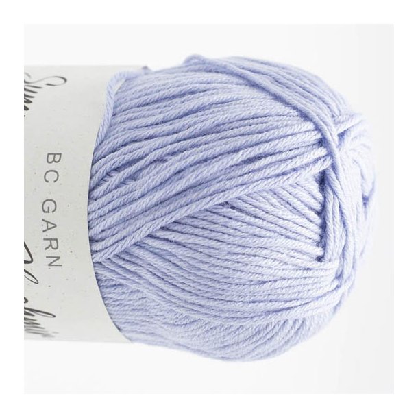 BC Garn - Summer in Kashmir GOTS - bomuld/cashmere garn - Lysebl (27) -50g