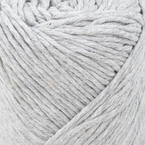 *Kremke Soul Wool - Karma Cotton - Recycled bomuldsgarn - Lysegr (24) - 50g