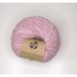 Lana Grossa - Natural Alpaka Pelo - bomuld/alpaca/merino uldgarn - Lyserd meleret (0015) - 50g