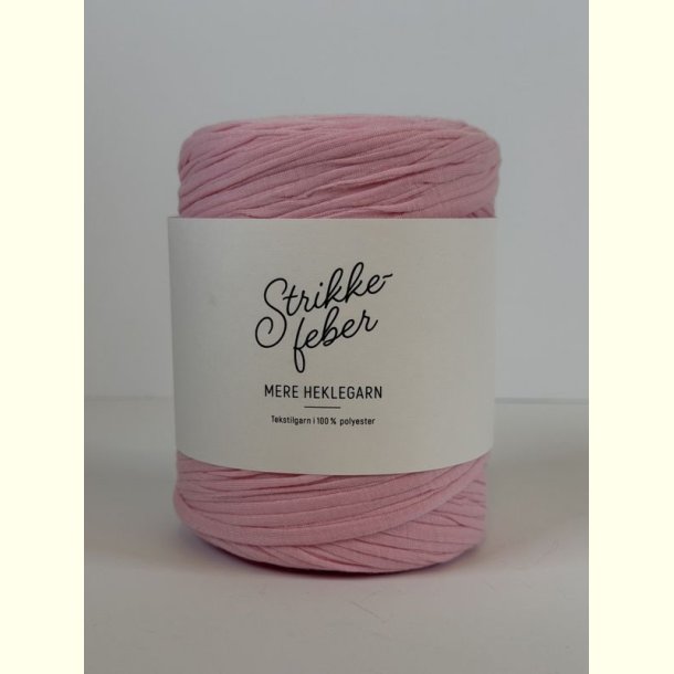 Strikkefeber - Mere Garn - H�klegarn - Lys Rosa 18 - 400g