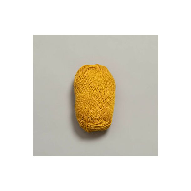 Rauma - Mitu - uld/alpaca garn - Varm gul 0052 - 50g