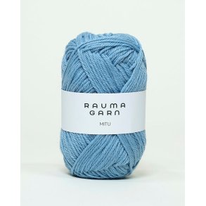 Rauma - Mitu - uld/alpaca garn - Himmelbl� 0055 - 50g