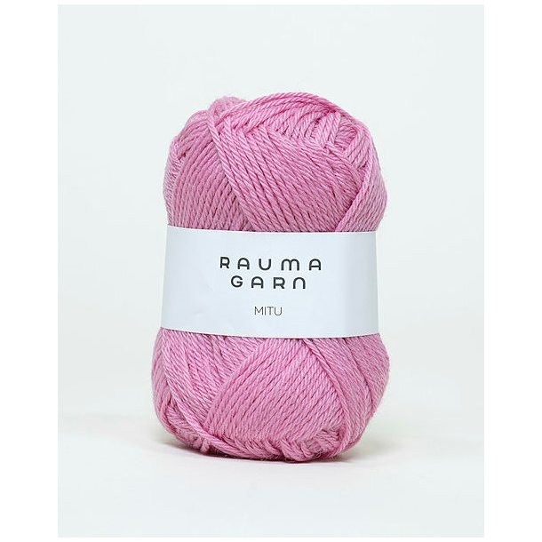Rauma - Mitu - uld/alpaca garn - Rosa 0115 - 50g