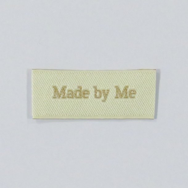 Label til tjet - "Made by Me"