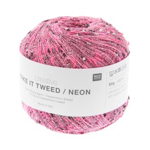 Rico - Make it Tweed - effektgarn - Fuchsia (355/002) - 50g