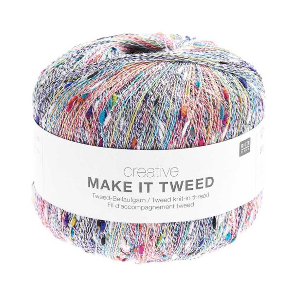 Rico - Make it Tweed - effektgarn - Multi (352/001) - 50g