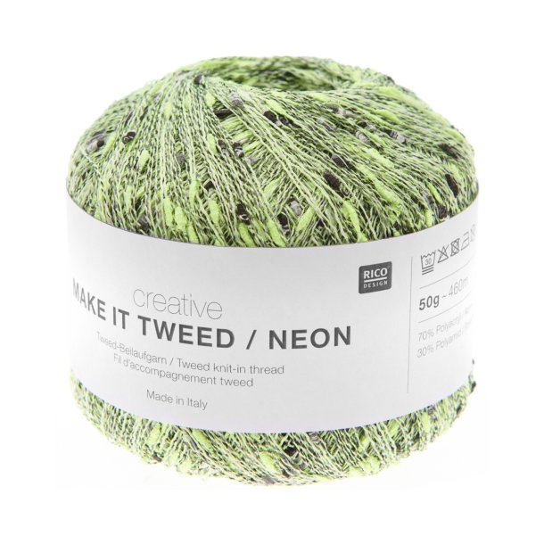 Rico - Make it Tweed - effektgarn - Yellow (355/001) - 50g
