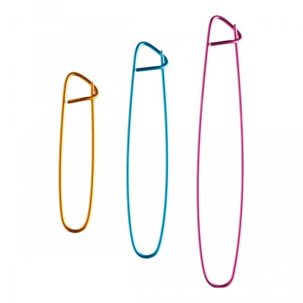 Maskeholder i metal - 9cm - Ass. farver