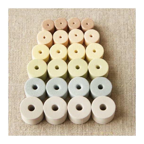 CocoKnits maskestoppere i jordfarver