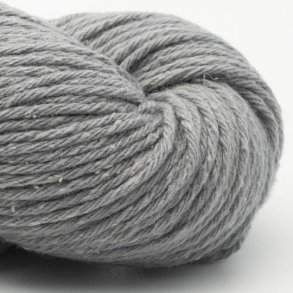 BC Garn - Northern Lights GOTS - silke/uld garn - Mellemgr (22) - 100g