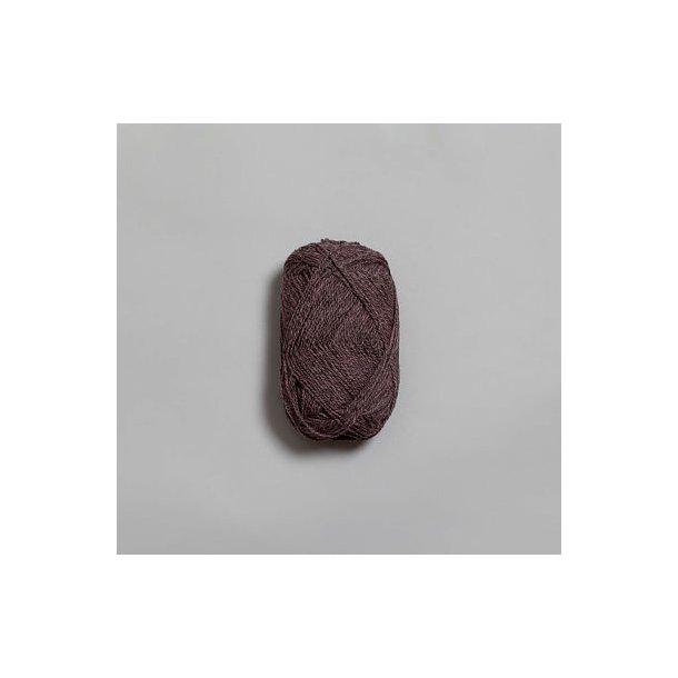 Rauma - Finull - uldgarn - Lilla mrkmeleret 4128 - 50g