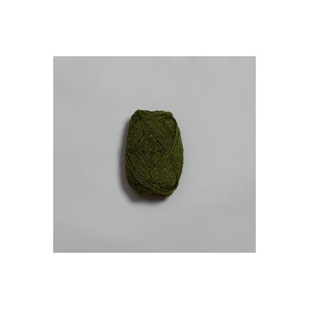 Rauma - Finull - uldgarn - Grn mrkmeleret 4130 - 50g
