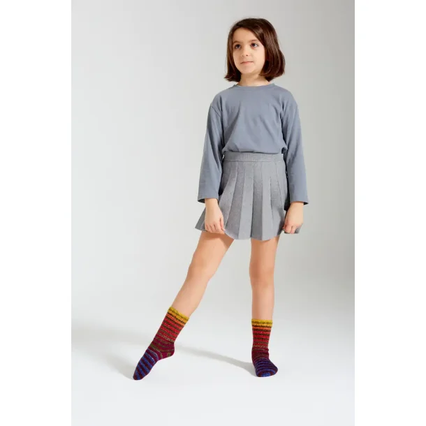 UNEEK Strmpekit til brn - merino uldgarn - Farve 55