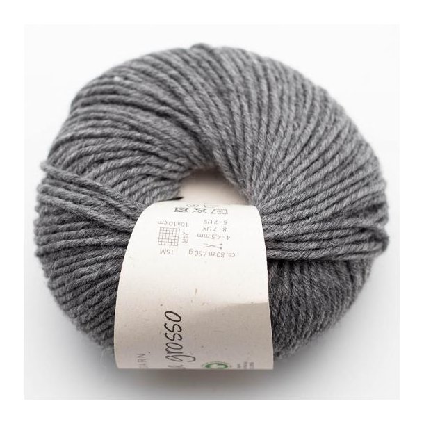 BC Garn - Semilla Grosso GOTS - uldgarn - Mellemgr (029) - 50g