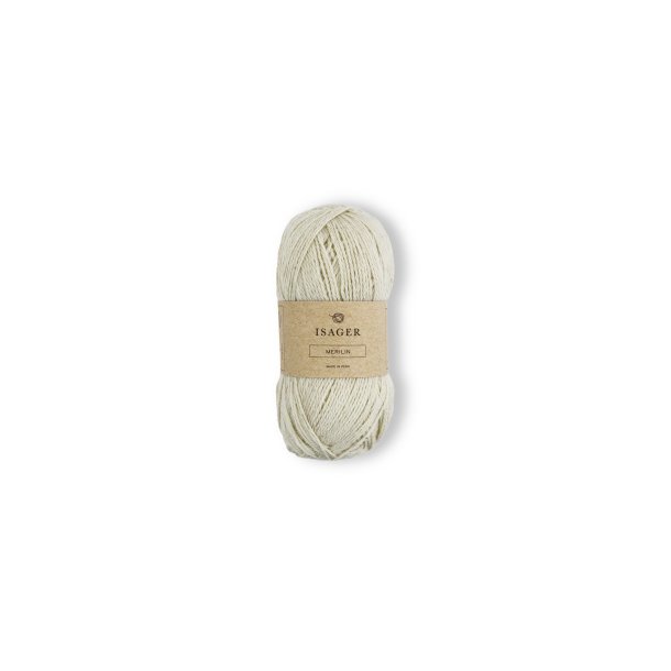 Isager - Merilin - Merino og Hr garn - Fv. E0 - 50g