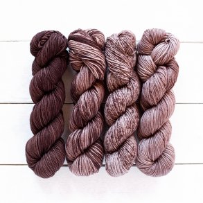*Urth Merino Gradient - Kit til sjal - Lilla nuancer