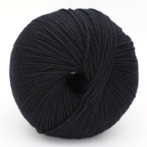 Kremke Soul Wool - The Merry Merino 220 uldgarn GOTS - Black 31 - 50g