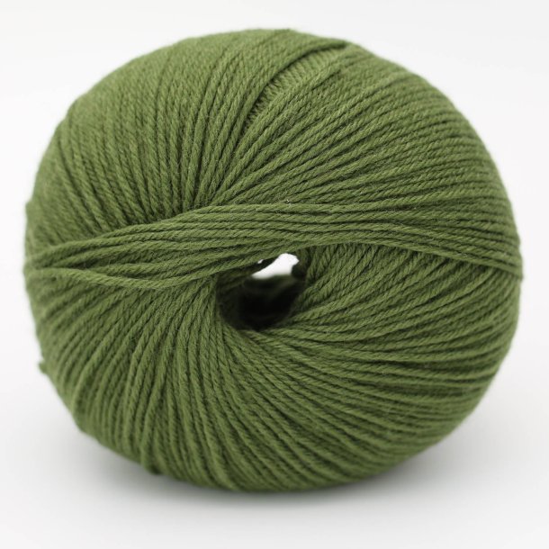 Kremke Soul Wool - The Merry Merino 220 uldgarn GOTS - Forest Green 33 - 50g