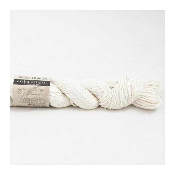 Erika Knight - Studio Linen - hrgarn - Milk (400) - 50g