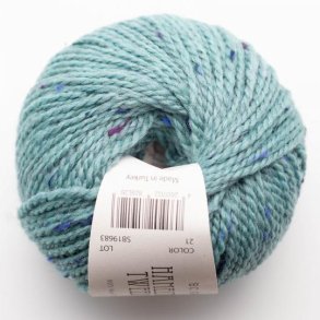 BC Garn - Hamelton Tweed 1 GOTS - uldgarn - Mint (21) - 50g