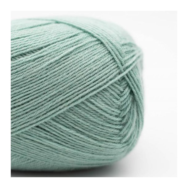 Kremke Soul Wool - Edelweiss Classic 4ply - uld/strmpegarn - Mint Green 416 - 100g